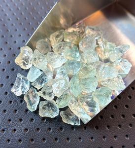 Aquamarine <b>Raw</b> <b>Crystal</b> Natural Healing Stone Rough Gemstone Loose Stone Jewelry Making Bulk Wholesale Supplier - Product Image 3