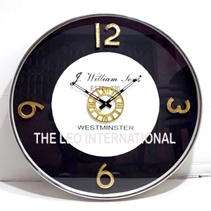 นาฬิกาแขวนผนังดีไซน์ Station Anchor สีดำ และนาฬิกาแขวนผนังราคาส่งในราคาที่เหมาะสมจากซัพพลายเออร์อินเดียสำหรับการตกแต่ง - Product Image 3