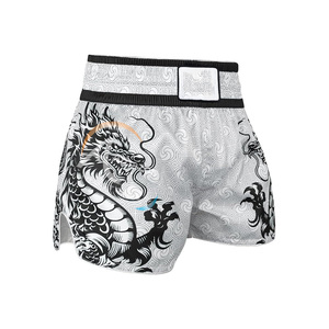 Pantalones Cortos de Boxeo Muay Thai Personalizados, Ropa de Entrenamiento Tradicional de MMA para Hombres y Mujeres, Equipo de Entrenamiento de Alta Calidad - Product Image 2