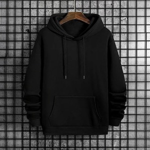 Yellow Unisex Hooded Sweatshirt Regular Fit Cotton French Terry Casual Autumn Wear With Pocket Regular Sleeve 2027 - Product Image 3
