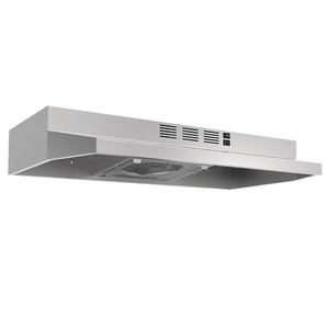 Hotte de cuisine encastrable 30 pouces 280 CFM convertible en acier inoxydable avec LED - Product Image 1