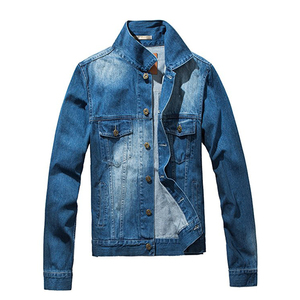 Stylish <b>Mens</b> <b>Denim</b> <b>Jacket</b> Relaxed Casual Outerwear for Modern Street Style and Comfort Apparel mass production High OEM - Product Image 3