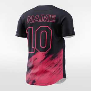 เสื้อเบสบอลแบบซับลิเมชั่นสั่งทำพิเศษ พร้อมกราฟิกตามต้องการ กระดุมเต็มตัว ระบายอากาศได้ดี เหมาะสำหรับกีฬาและไลฟ์สไตล์สำหรับเยาวชน - Product Image 5