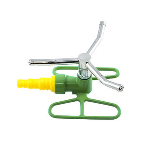 Arroseur rotatif à trois bras en laiton massif de trois quarts d'inch pour l'irrigation des pelouses et jardins - Product Image 3
