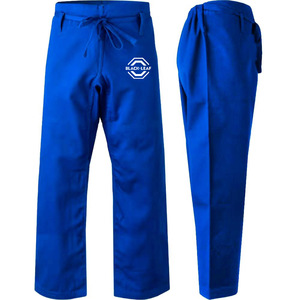 Pantalon de BJJ blanc 100% coton, coupe classique, unisexe, adulte, vêtements d'entraînement d'arts martiaux - Product Image 6