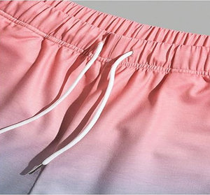 Ensembles de vêtements pour hommes de luxe, ensembles de 2 pièces, t-shirts à motifs tropicaux et shorts, tenues de vacances à la plage - Product Image 6