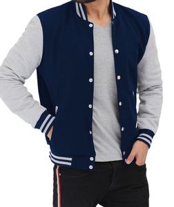 Chaqueta Varsity de Invierno con Cuello Alto y Bordado Personalizado al por Mayor, de Alta Calidad, Resistente al Viento y al Agua, Modelo 2026 - Product Image 1