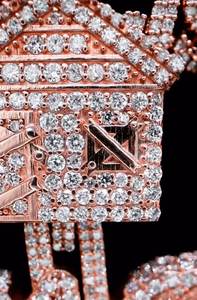 Moissanite Layer Name Certified Custom Two Tone 18K Gold Plated Home Bail Luxury <b>Initial</b> Letter Hip Hop Iced 925 <b>Silver</b> <b>Pendant</b> - Product Image 2