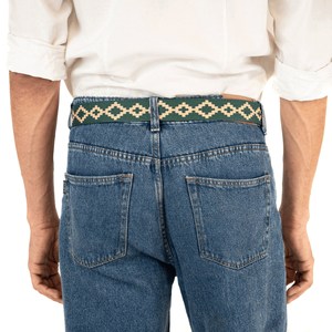 Ceinture Polo en Cuir Véritable Personnalisée, Ceinture Tressée Faite Main avec Logo Personnalisé, Ceintures Polo Souples en Cuir Véritable, Sacs et Étuis OEM LPB-0089 - Product Image 5