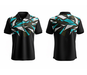 เสื้อโปโลแบบซับลิเมชั่นสีสันสดใสสั่งทำได้ตามต้องการ ผู้ผลิตขายส่ง ตะเข็บทนทาน สำหรับผู้ชาย ผู้หญิง และเยาวชน แห้งเร็ว ระบายอากาศได้ดี - Product Image 5