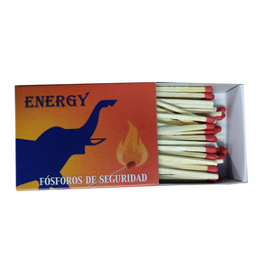 Fósforos de Cocina de la Mejor Calidad, 250 Unidades, 118 x 65 x 20 mm, Precio de Fábrica al por Mayor, Cabezas de Diferentes Colores, Embalaje en Cartón Disponible - Product Image 4