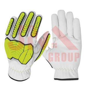 Gants de travail anti-impact lourds pour hommes de haute performance Gants mécaniques de sécurité durables en TPR pour la protection - Product Image 2