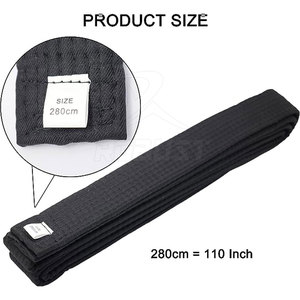 Cinturón de Karate de Artes Marciales de Algodón de Alta Calidad - Personalizable, Ligero y Cómodo, el Más Vendido, MOQ Bajo - Product Image 2