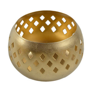 Porte-bougie antique, idéal pour les festivals, design décoratif, décoration de table, porte-bougie avec finition en laiton antique - Product Image 5