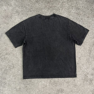 Camiseta de Cuello Redondo de Manga Corta para Hombre, Corte Regular, Color Sólido, 100% Algodón, Tejido de Punto, Alta Calidad, Ecológica, Estilo Urbano - Product Image 2