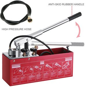 Pompa Idraulica per Test di Pressione 50 Bar 725 PSI 3 Galloni con Attacco 1/2" BSP - Product Image 6