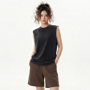 Camiseta Deportiva Vintage Extra Grande para Hombre, Diseño Personalizado, Corte Recto, Sin Mangas, Lavada - Product Image 4