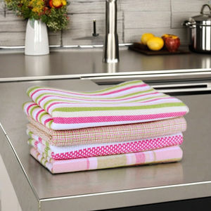 Paños de Cocina de Algodón Estilo Personalizado, Paño de Cocina de Lino y Algodón Absorbente, Hermoso Diseño, Mejores Colores, Exportador Indio - Product Image 2