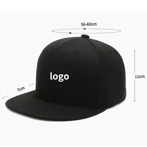 Gorras de Béisbol Personalizadas con Logotipo, Gorras Snapback de Algodón con Visera Plana Ajustable, Venta al por Mayor de Gorras de Moda Urbana - Product Image 4