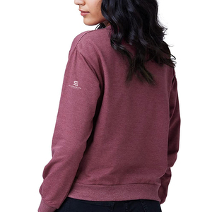 Women's Fleece Pullover Sweatshirt Cotton Long Sleeve Crew Neck Custom Printed Casual Autumn <b>Winter</b> <b>Top</b> 2026 - Product Image 4