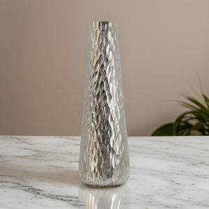 Vase à fleurs en métal contemporain, idéal pour la décoration minimaliste de la maison, les intérieurs de bureau et une présentation florale élégante - Product Image 5