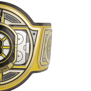 เข็มขัดแชมป์ทีมบอสตัน บรูอินส์ เข็มขัดแชมป์มวยปล้ำคุณภาพสูง ของสะสมสำหรับแฟน NHL เข็มขัดกีฬาแบบปรับแต่งได้ - Product Image 4