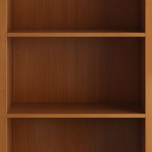 Libreria Amherst a 5 ripiani, solida, marrone chiaro dorato, da 30 pollici - Product Image 4