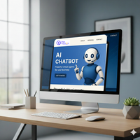 Solución de Software de Chatbot con IA Personalizada para Empresas, Marca Blanca, Bot de Servicio al Cliente, Servicios de Integración con Aplicaciones MAC OS, Stock Disponible