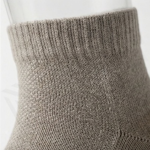 Crew <b>Socks</b> Solid Color Knitted Cotton Spandex Breathable Daily Wear Adult Spring Casual Style - Product Image 4