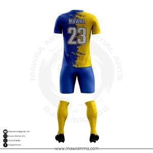 Wholesale Custom Soccer Uniforms Men Professional Team Sport Jersey Breathable Moisture Wicking Athletic Match <b>Kit</b> High Quality - Product Image 6