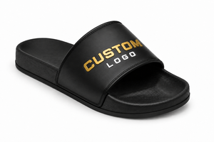 Sandalias Personalizadas con Logotipo para Hombre, Sandalias Negras al por Mayor, Calzado de Marca Privada OEM - Product Image 3