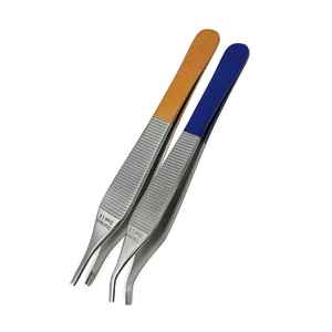 Pinzas de disección Adson Brown personalizadas al por mayor, 7 x 7 dientes, pinzas quirúrgicas para tejidos, acero inoxidable, Adson Brown médico - Product Image 5