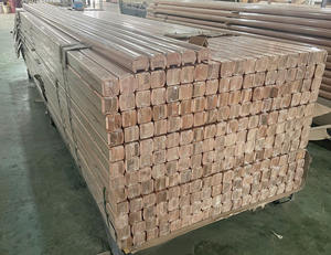 Custom Red Oak Wood Stair Handrail Traditional/Minimalist Design OEM/ODM Available for Staircase Construction Easy Installation - Product Image 4