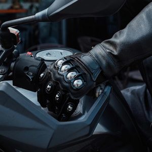 Gants de moto personnalisés à doigts entiers, respirants, en maille, de protection, pour motards - Fabricant - Product Image 5