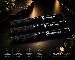 Flamia & Jabz High Quality <b>Pet</b> Nail File <b>Brush</b> Set Black Stainless Steel Claw Care Modern for Dogs - Product Image 3