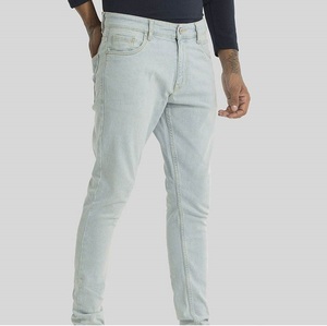 Pantalones Vaqueros de Mezclilla Elásticos con Estampado Urbano de Buena Calidad y Estilo Moderno, Pantalones Vaqueros Personalizados para Hombre, Transpirables - Product Image 2