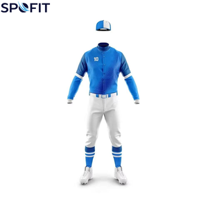 Ensemble d'uniformes de baseball de qualité supérieure pour adultes, personnalisable avec logo, vêtements de sport respirants, impression par transfert thermique - Product Image 5