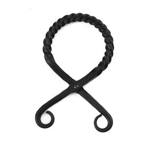 Herramienta de enrollado estilo tijera de acero al carbono forjado a mano, broche medieval, anillo retorcido, hecho a mano personalizado, grado industrial, Pasha - Product Image 6