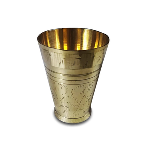 Verre à café, thé ou lait en laiton personnalisable pour hôtels et fêtes, idéal pour la décoration de table à la maison ou à l'hôtel - Product Image 3