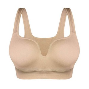 Soutien-gorge de sport asymétrique sans coutures pour femme, idéal pour le fitness et le yoga, en Spandex et Polyester, couleur unie, toutes tailles - Product Image 1