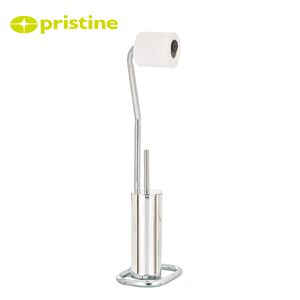 Support de papier et de brosse rond en métal pour salle de bain, écologique et moderne, MIT, en promotion à Taïwan - Product Image 5