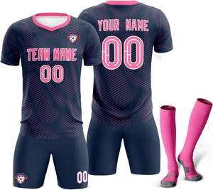 Ensemble short de maillot de football noir jaune imprimé par transfert de chaleur Kit de football en polyester 100% de haute qualité Design personnalisé Logo Soccer - Product Image 4