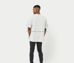 T-shirt surdimensionné personnalisé pour homme, impression de logo, 100% coton, t-shirt grande taille, t-shirt ample, t-shirt grande taille - Product Image 4