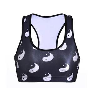 Soutien-gorge de sport sublimé pour femme, impression personnalisée, idéal pour la gym, le fitness, la course à pied et le yoga, doux, flexible et ajusté - Product Image 2