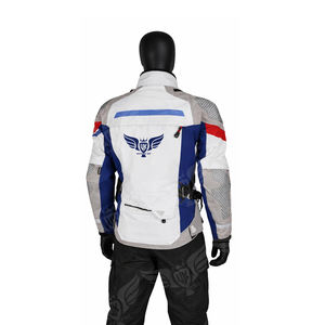 Veste de moto imperméable pour homme, sur mesure, vente en gros, protection CE, pour la conduite en moto tout-terrain et en ville - Product Image 4