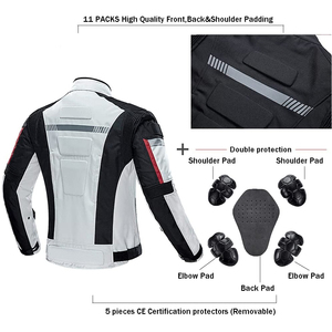 Chaqueta de Motocicleta WEARS Cardura de Alta Calidad, Transpirable, Elegante, de Cuero, Deportiva, para Motociclismo y Carreras, Servicio OEM - Product Image 2