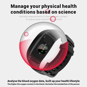 4G SOS GPS Reloj de pulsera inteligente Detección de caídas Presión arterial Oxígeno Impermeable BP Monitor para ancianos - Product Image 4