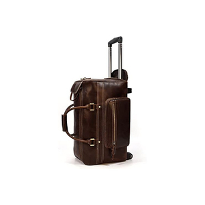 <b>Leather</b> Weekender <b>Leather</b> Travel <b>Duffle</b> <b>Bag</b> Multi Functional Genuine <b>Leather</b> Luggage <b>Bag</b> for Sale with Best Quality OEM - Product Image 4