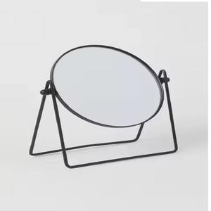 Espejo de Maquillaje con Base Metálica para Mesa de Vanidad, Espejo Cosmético para Baño - Product Image 3