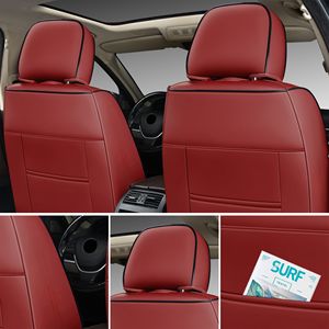 Fundas de Asiento de Coche de Piel Sintética Premium, Paquete de 2 para Asientos Delanteros, Ajuste Universal para la Mayoría de los Sedanes, SUVs y Camionetas - Product Image 3